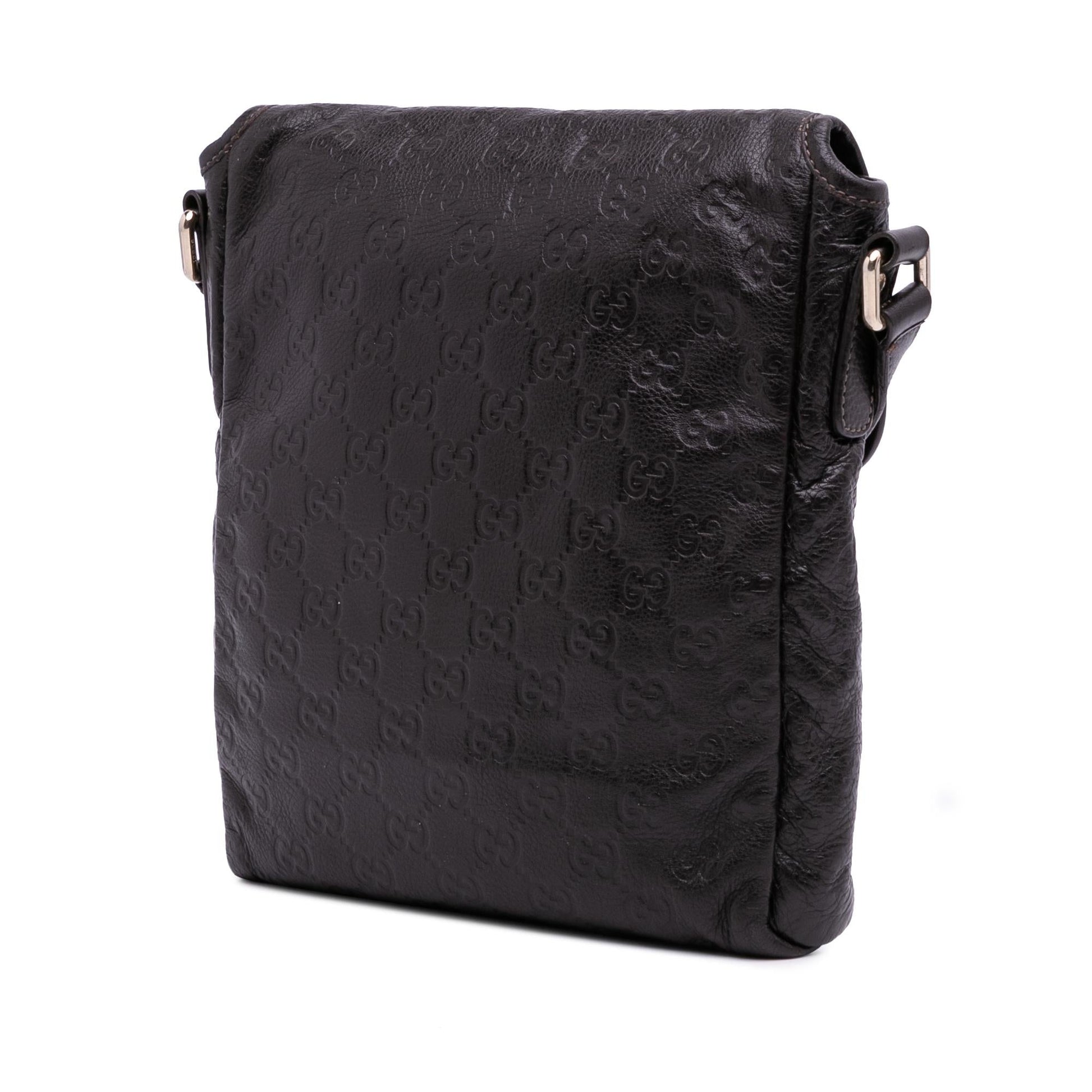 Gucci Guccissima Calf Brown Crossbody Bag Crossbody 11