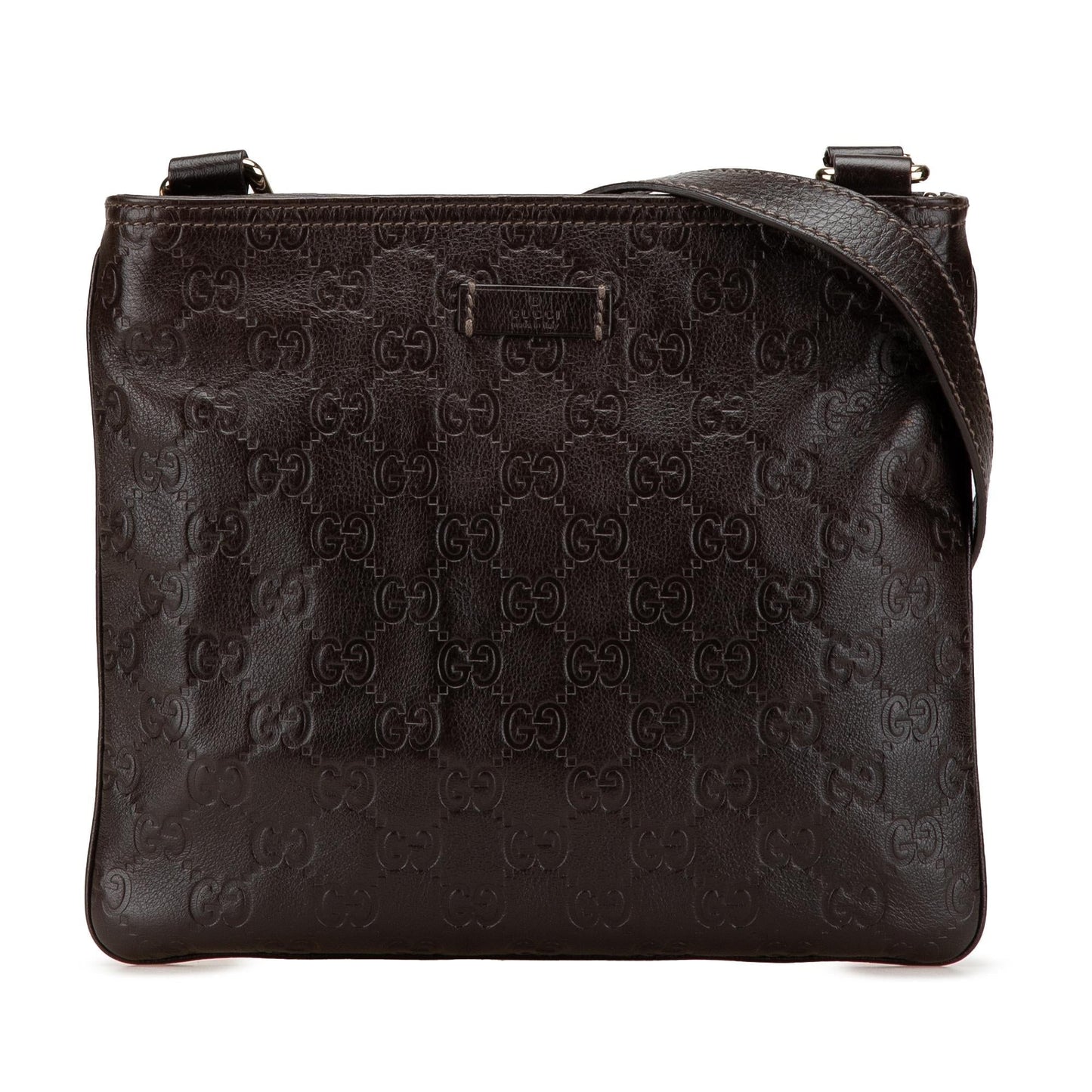 Gucci Guccissima Calf Brown Crossbody Bag Crossbody 13