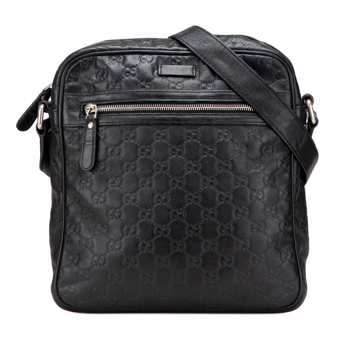 Gucci Guccissima Calf Black Crossbody Bag Crossbody 18