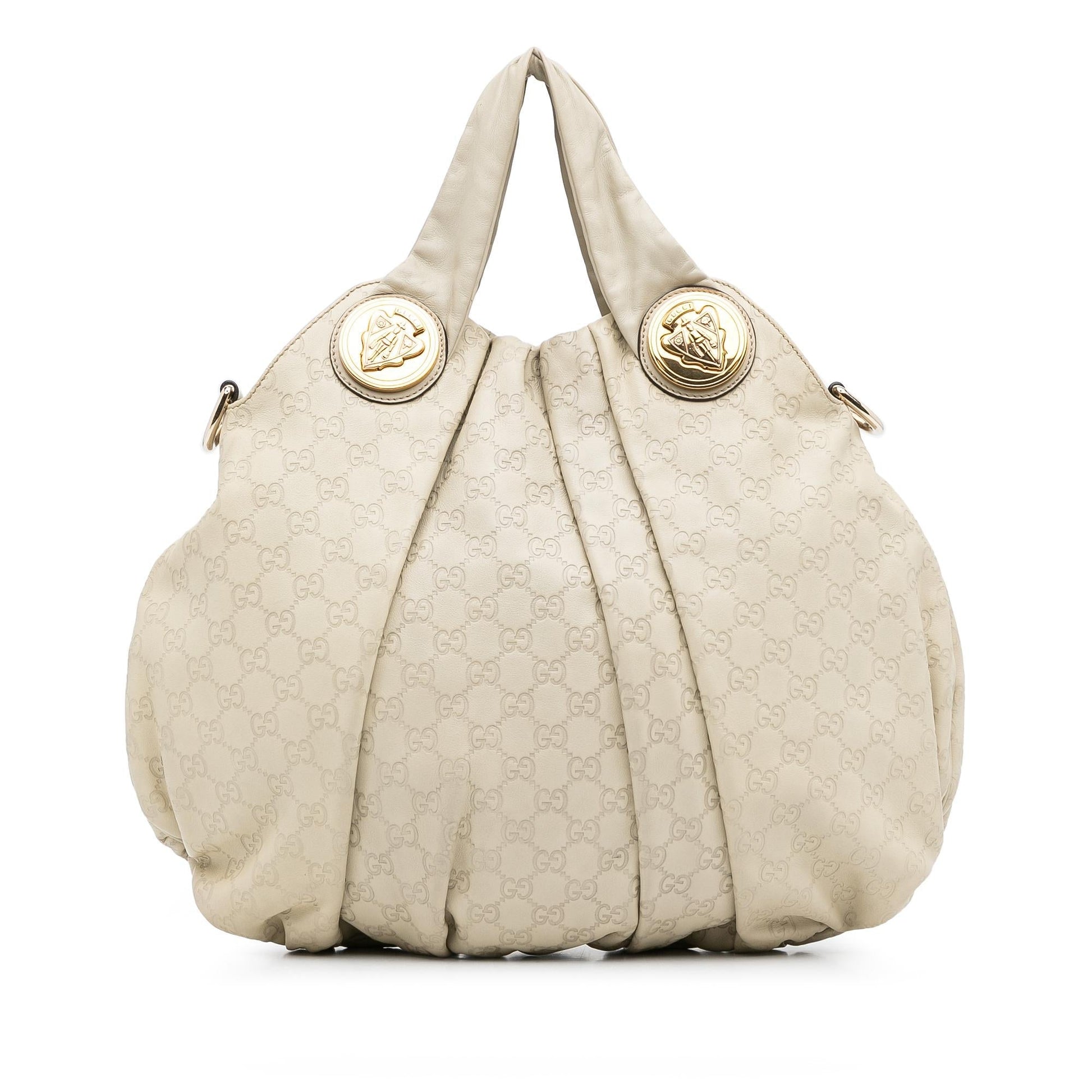Gucci Guccissima Hysteria SHG-TSbKSP Calf White Satchel Bag