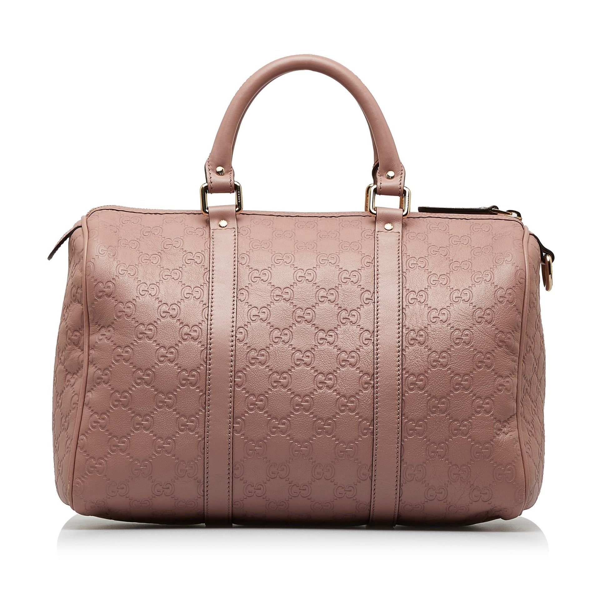 Gucci Guccissima Joy Boston SHG-6pGRd1 Calf Pink Satchel Bag