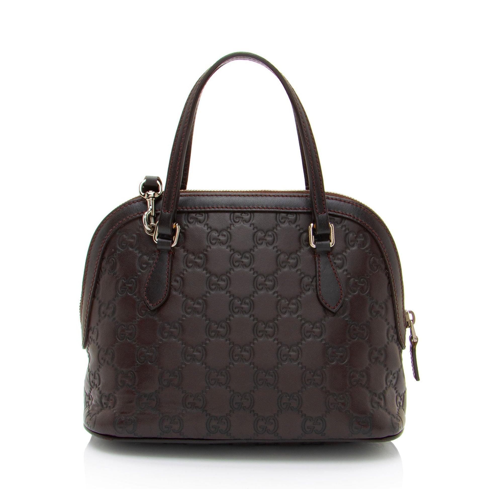Gucci Guccissima Dome Leather Small Travel Bag
