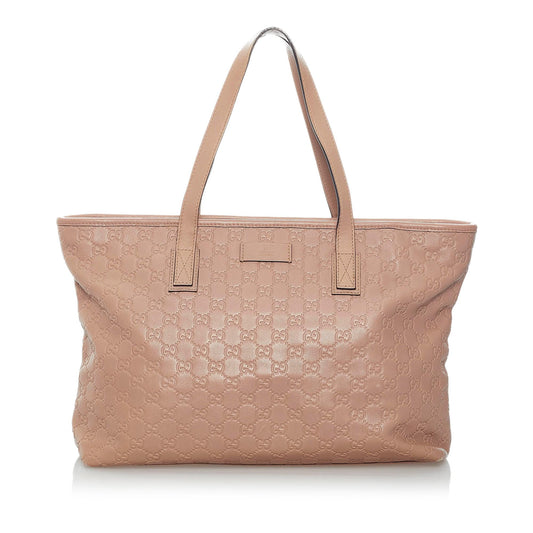 Gucci Guccissima SHG Leather Calf Brown Tote Bag