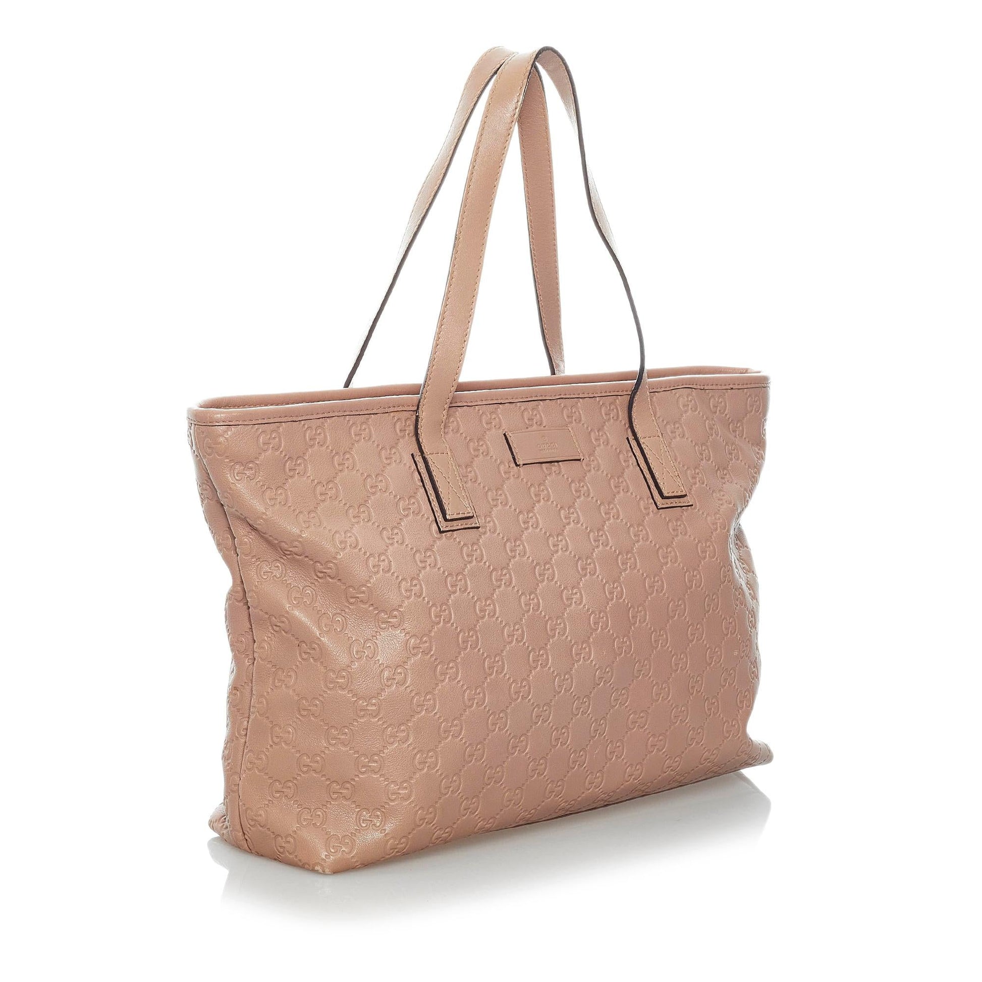 Gucci Guccissima SHG Leather Calf Brown Tote Bag
