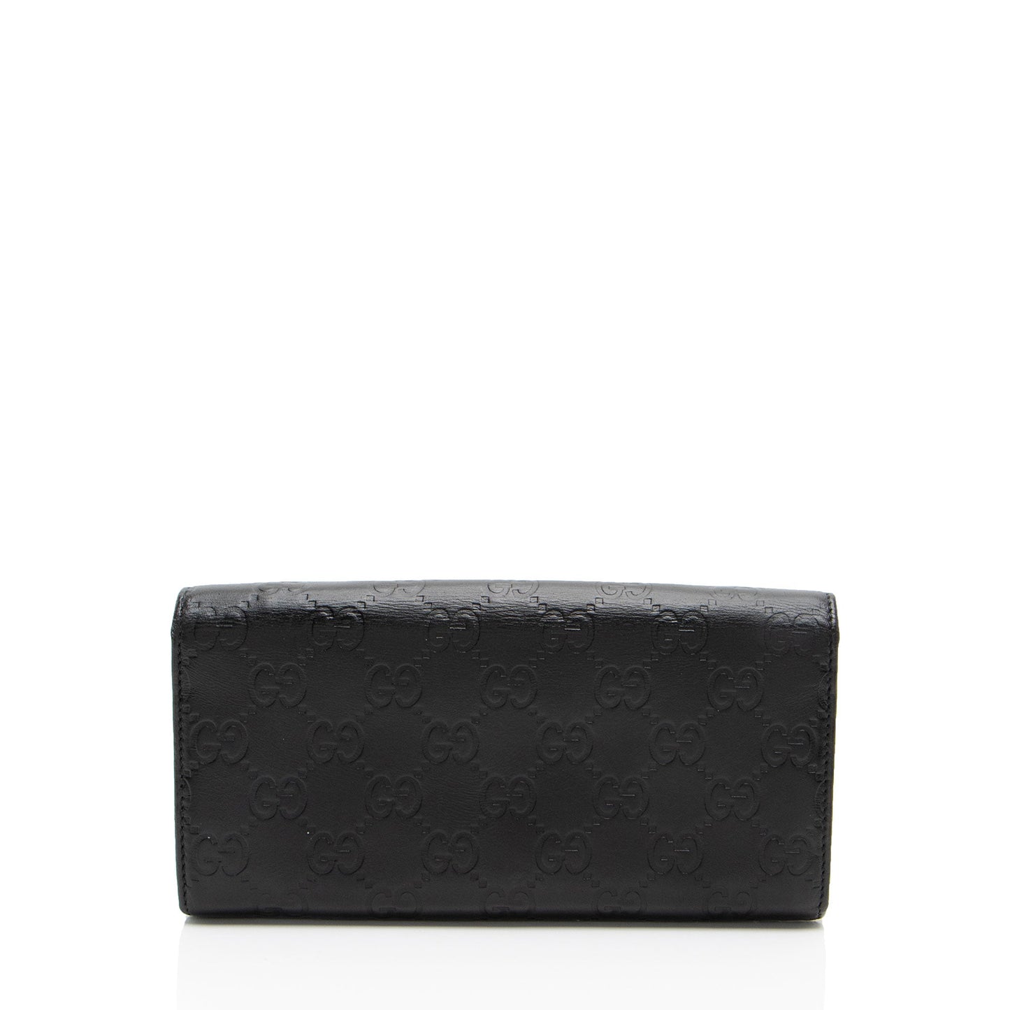 Gucci Guccissima Wallet on SHF-7tUszV Leather Black Chain Shoulder Bag