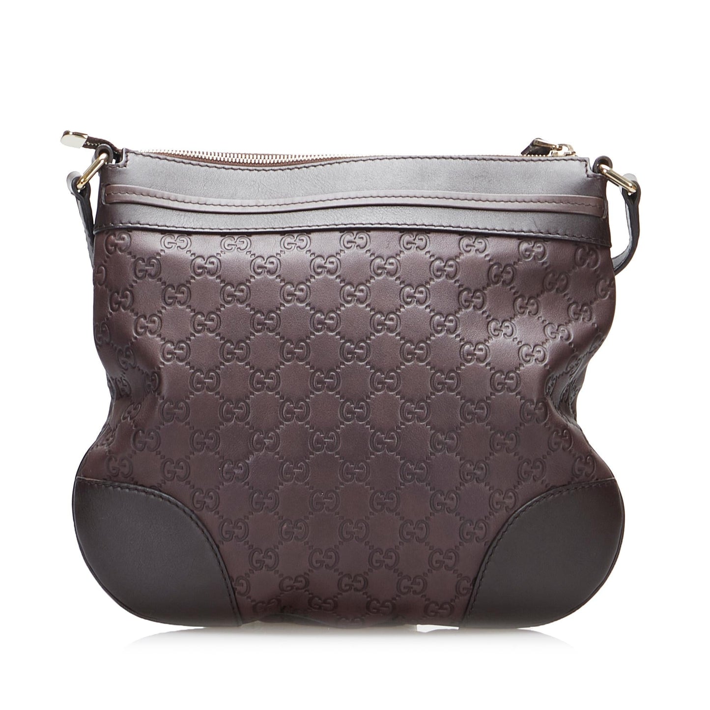 Gucci Guccissima Mayfair SHG-srHKFi Calf Brown Crossbody Bag