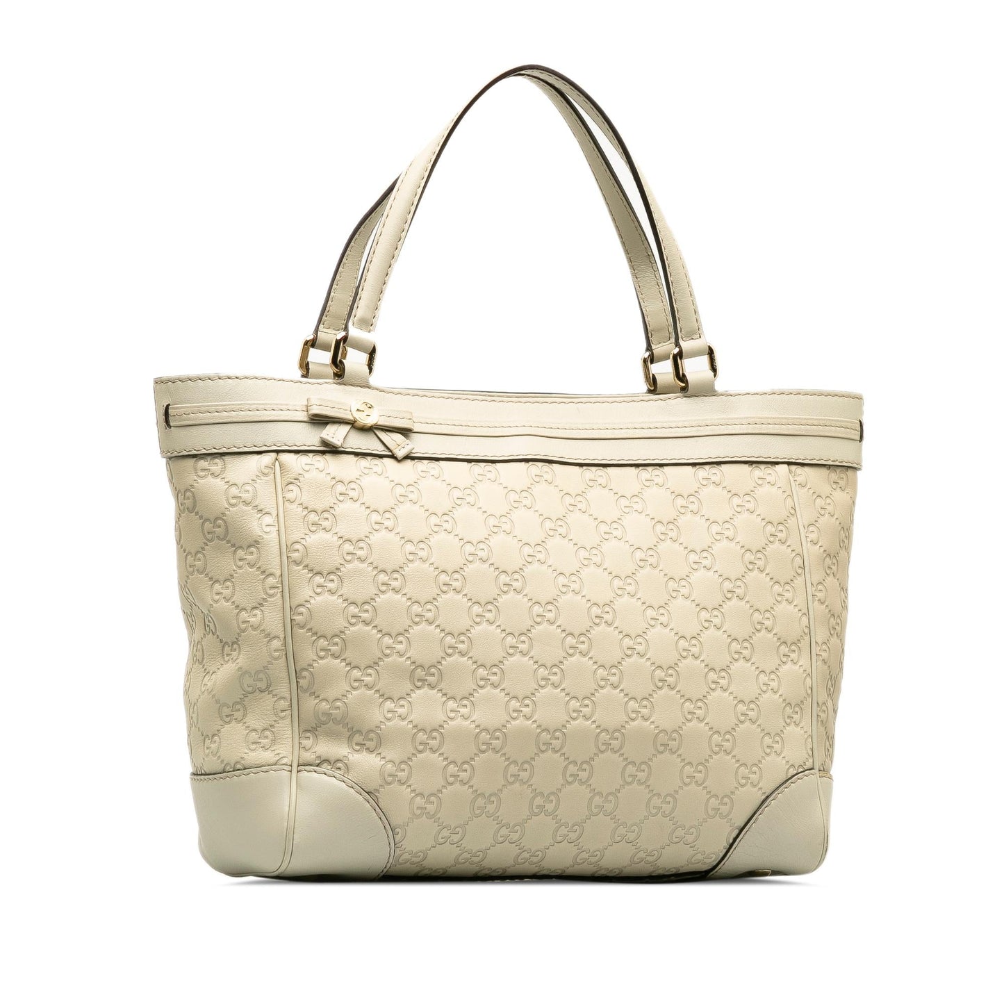 Gucci Guccissima Mayfair SHG-UUzCgj Calf White Shoulder Bag