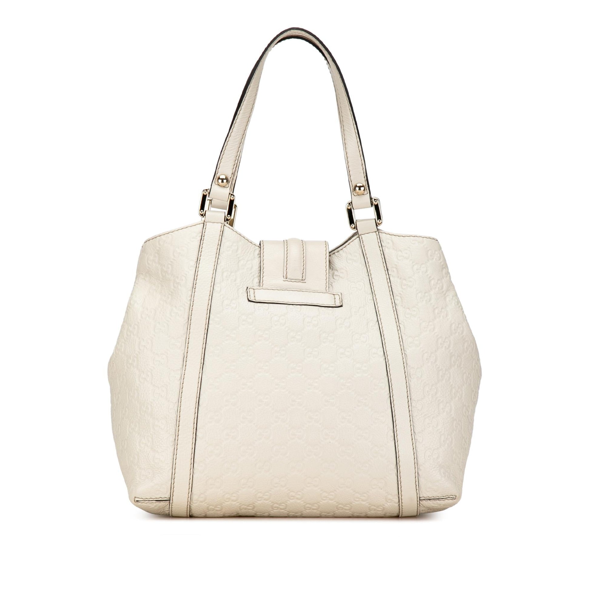 Gucci Guccissima New Ladies SHG-rSfgCC Calf White Tote Bag