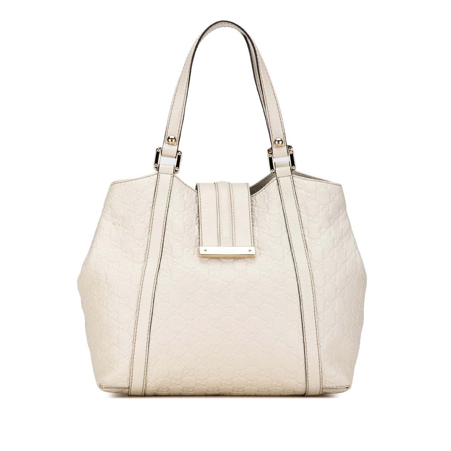 Gucci Guccissima New Ladies SHG-rSfgCC Calf White Tote Bag