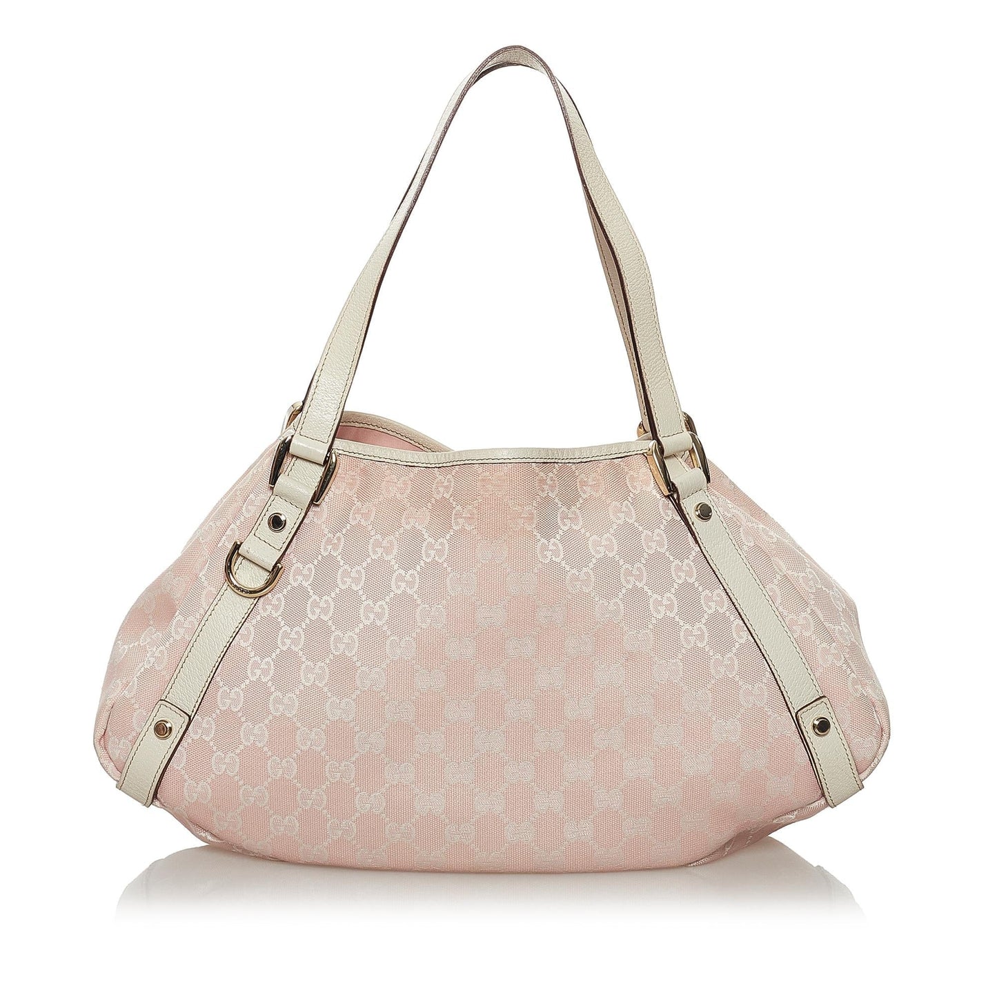 Gucci Guccissima Pelham SHG Calf White Pink Shoulder Bag