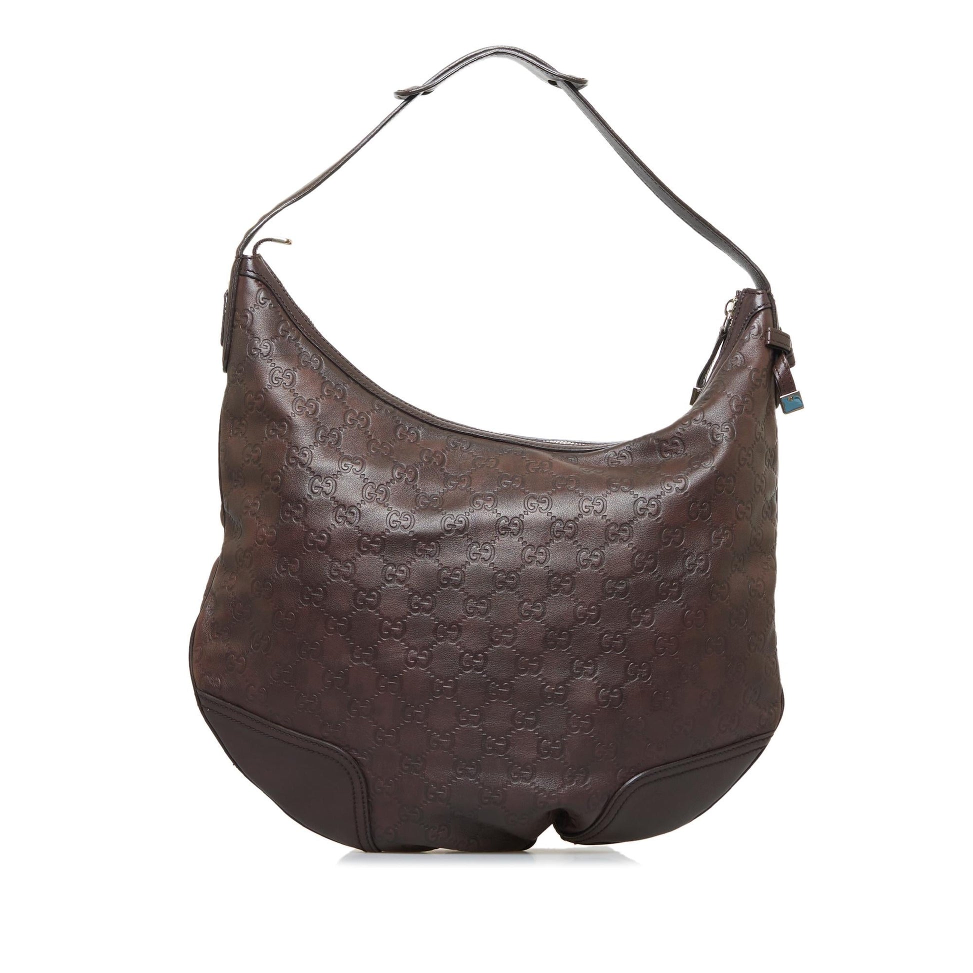Gucci Guccissima Princy SHG-1mNIIz Calf Brown Shoulder Bag