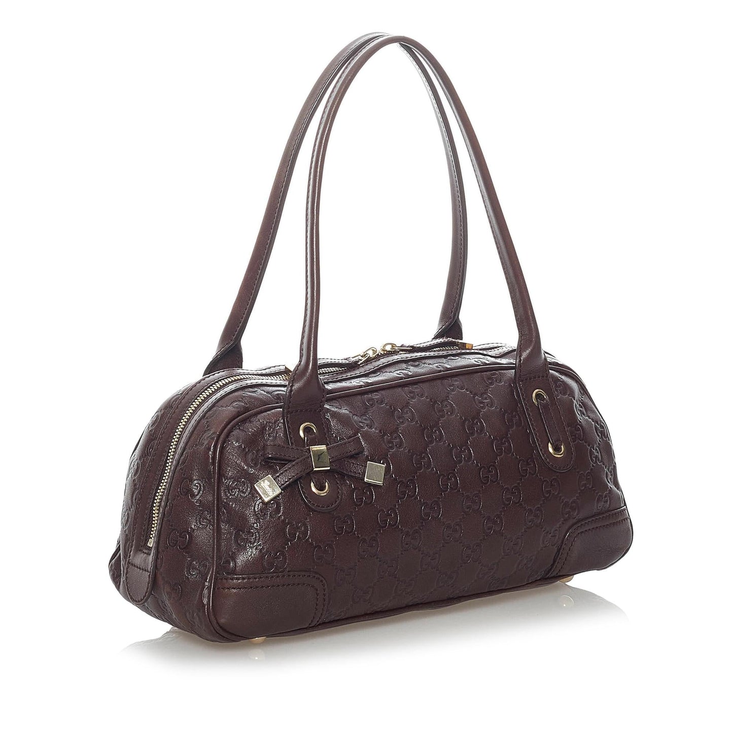 Gucci Guccissima Princy SHG Leather Calf Brown Shoulder Bag