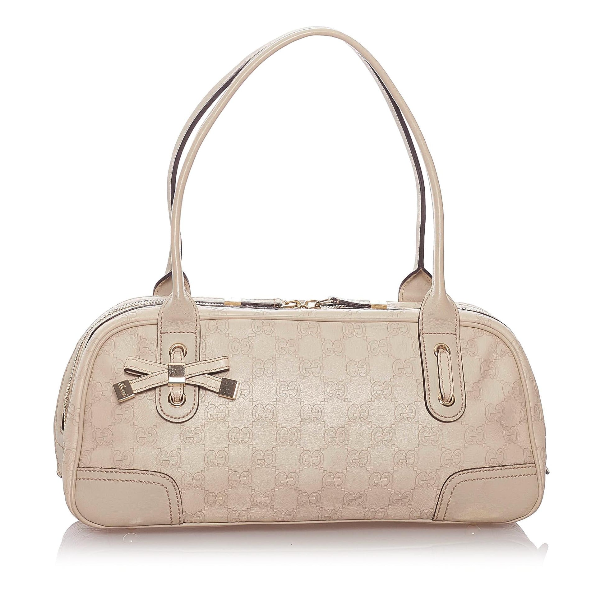 Gucci Guccissima Princy SHG Calf Brown Shoulder Bag Bag Shg