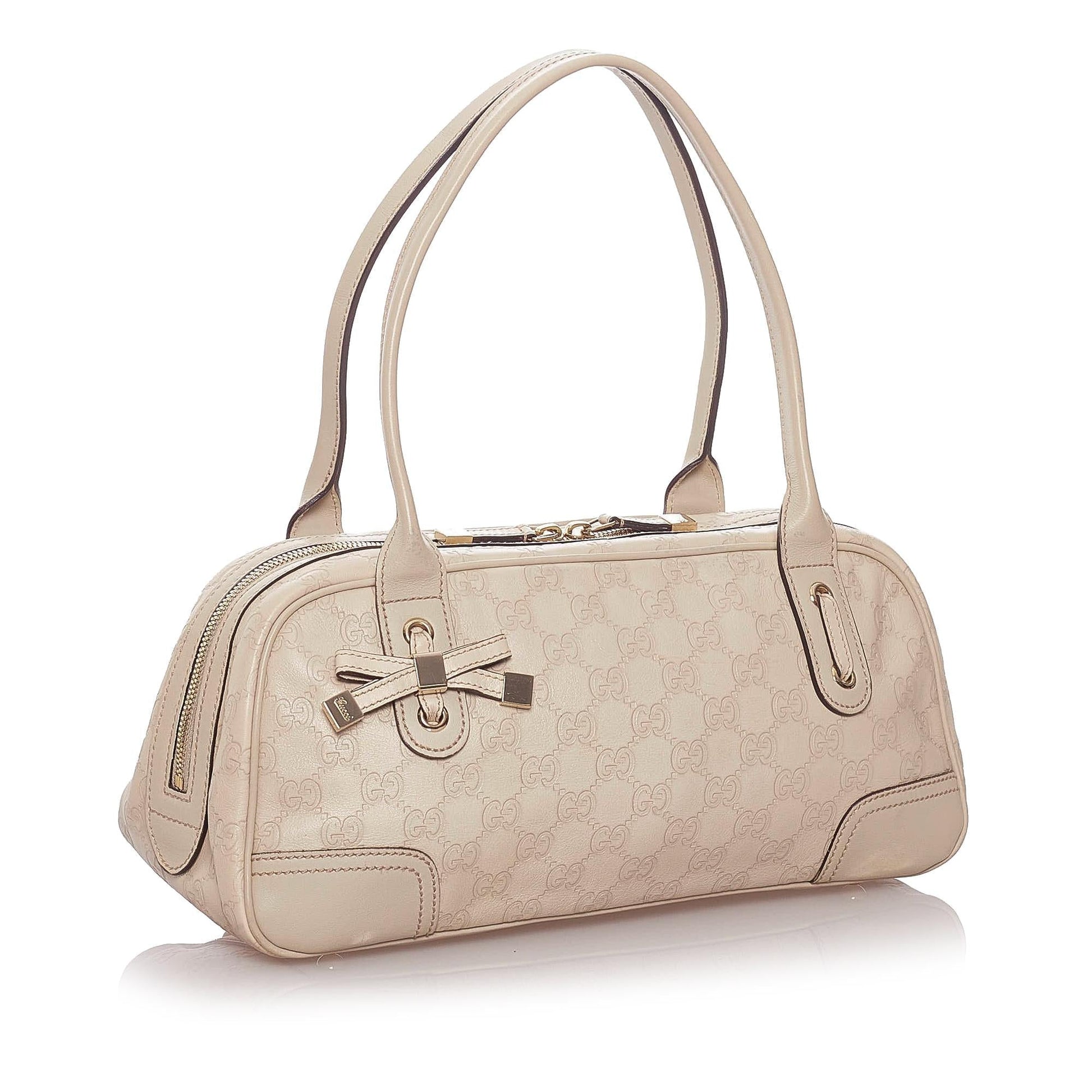 Gucci Guccissima Princy SHG Calf Brown Shoulder Bag Bag Shg