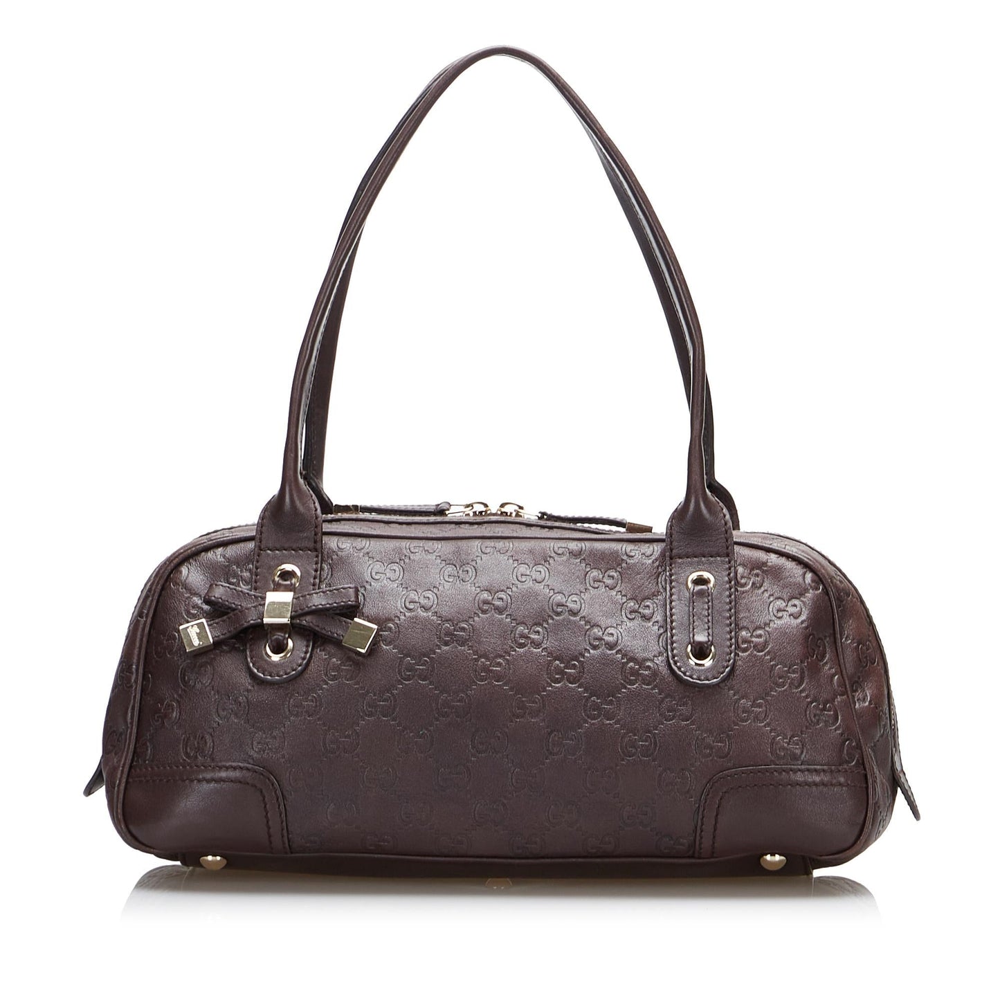 Gucci Guccissima Princy SHG-58AL2o Calf Brown Shoulder Bag