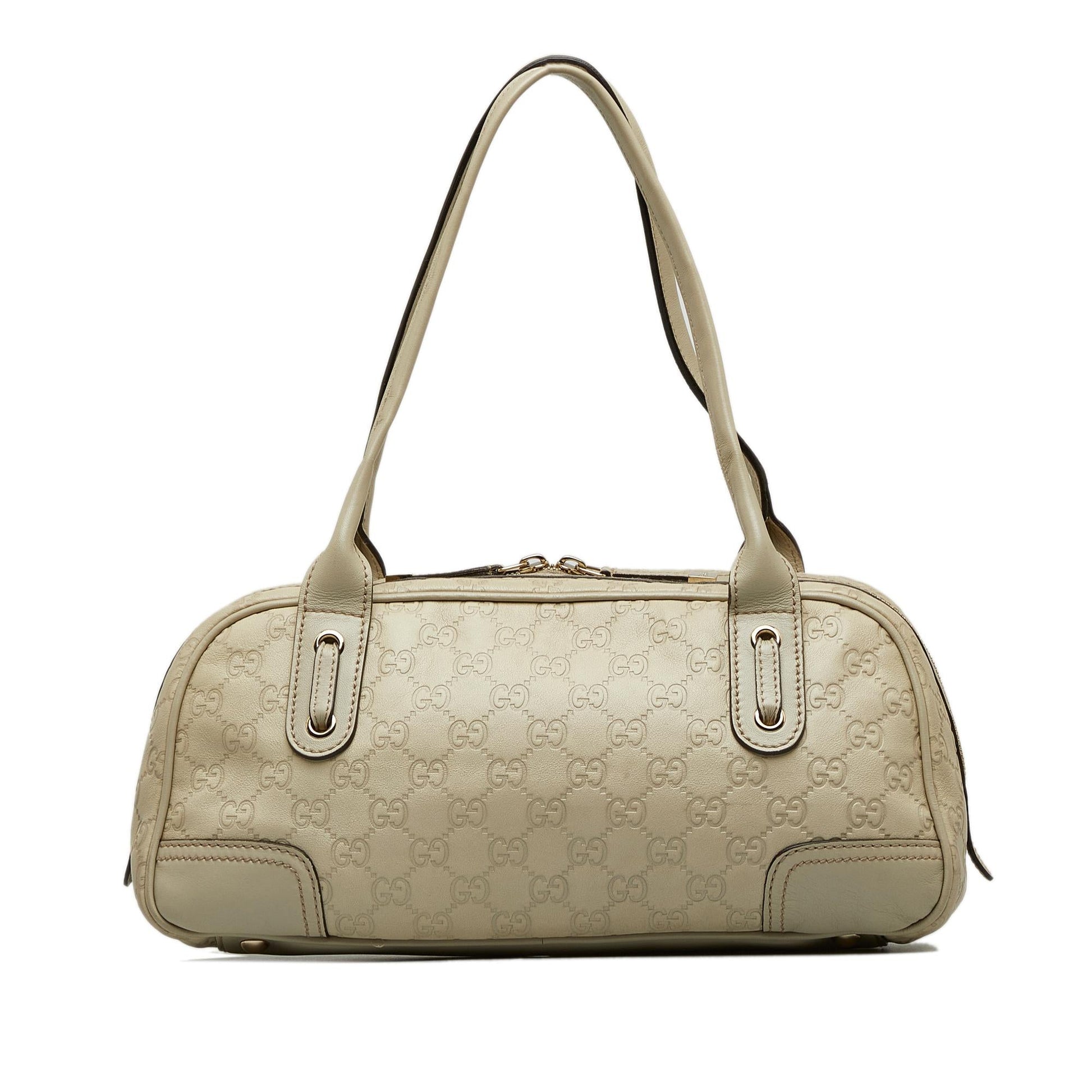 Gucci Guccissima Princy SHG-jTtqW2 Calf White Shoulder Bag