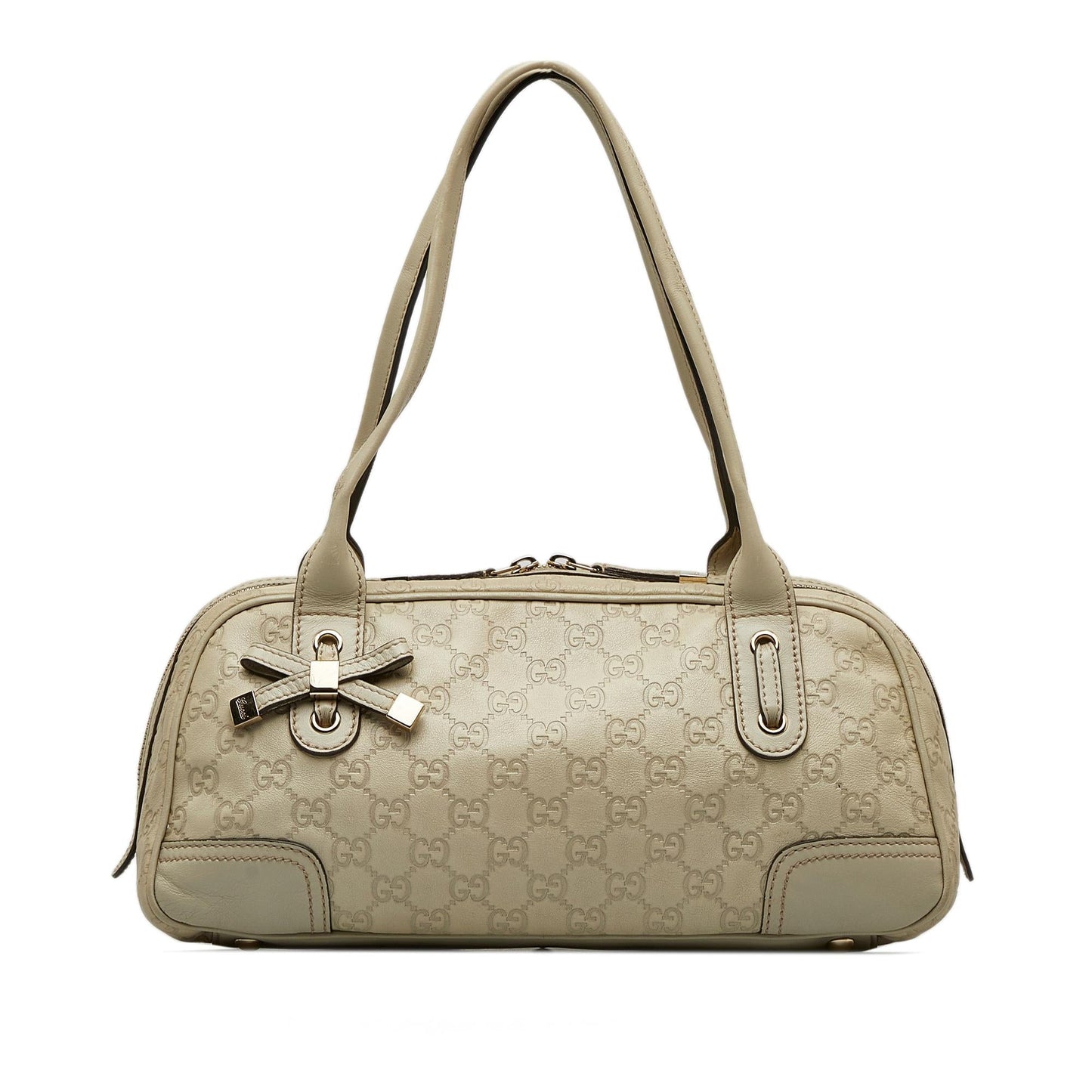 Gucci Guccissima Princy SHG-jTtqW2 Calf White Shoulder Bag