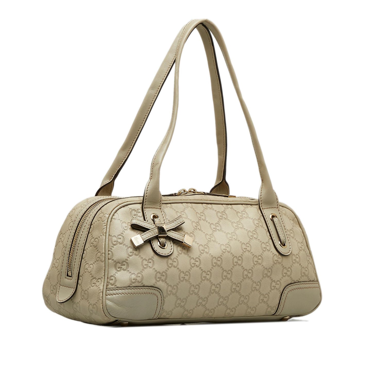 Gucci Guccissima Princy SHG-jTtqW2 Calf White Shoulder Bag