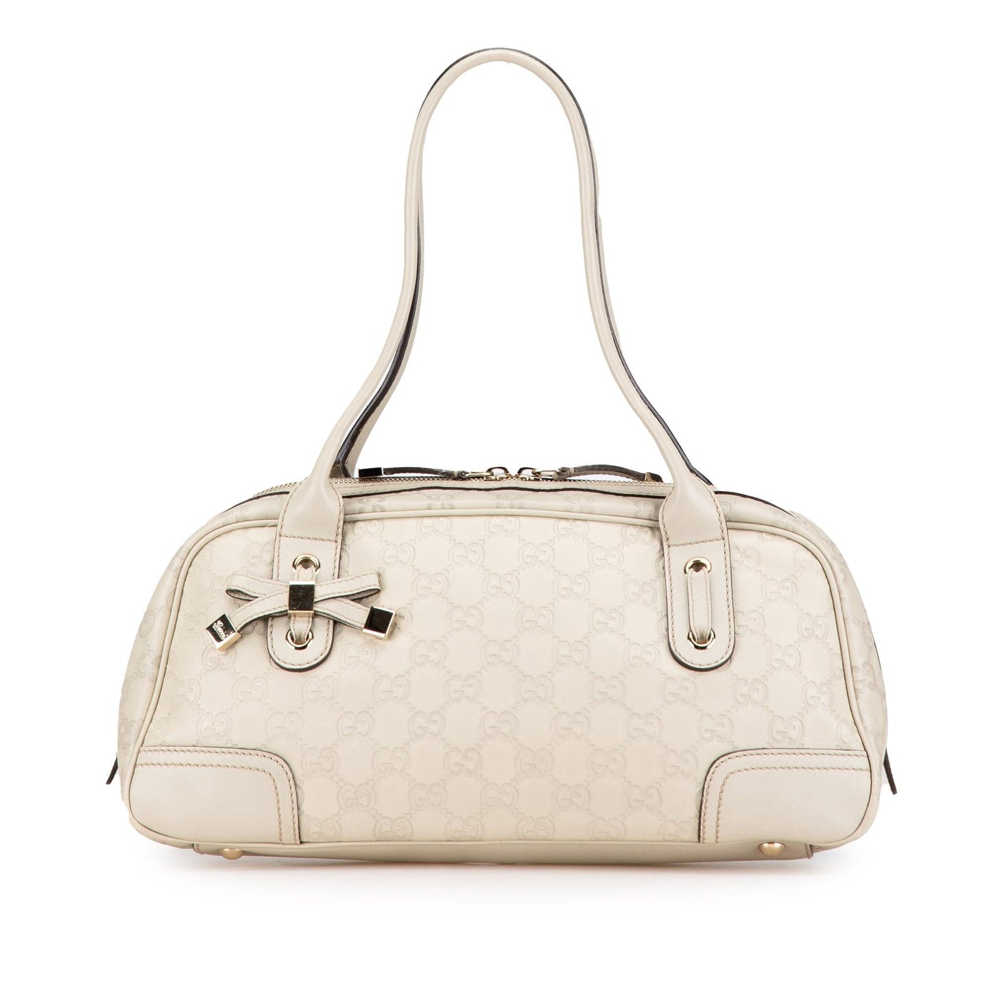 Gucci Guccissima Princy SHG-Fjzscr Calf White Shoulder Bag