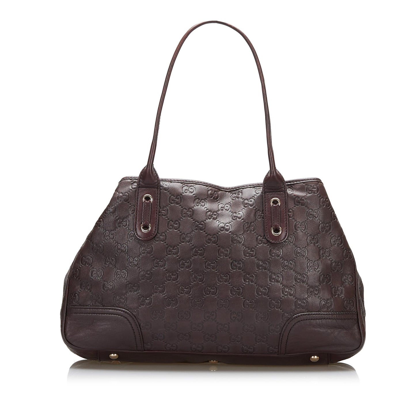 Gucci Guccissima Princy SHG-dw5JU0 Calf Brown Tote Bag