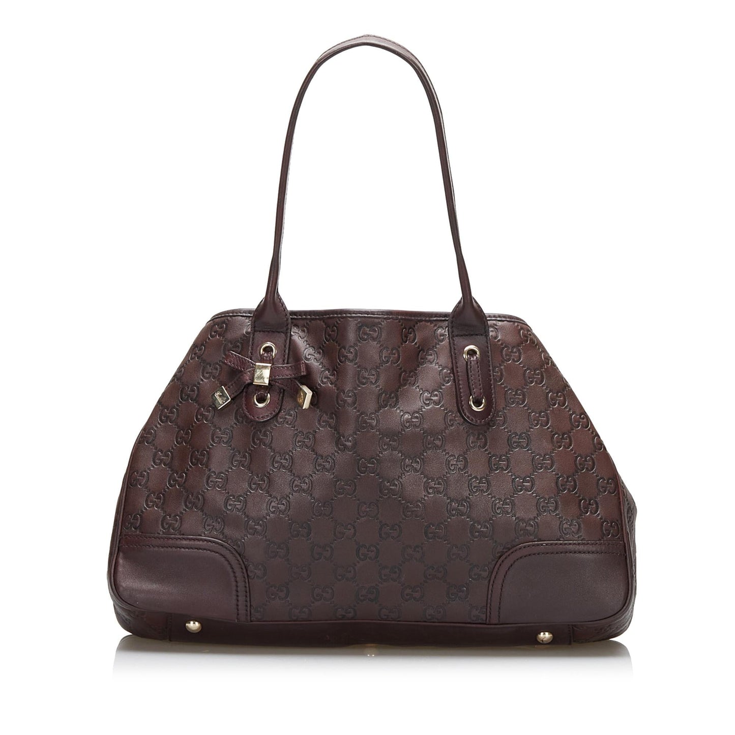 Gucci Guccissima Princy SHG-dw5JU0 Calf Brown Tote Bag
