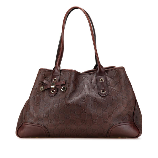 Gucci Guccissima Princy Calf Brown Tote Bag