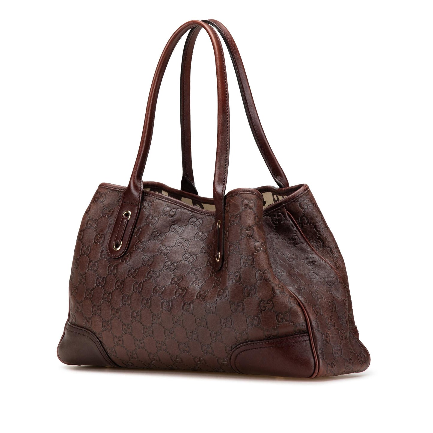 Gucci Guccissima Princy Calf Brown Tote Bag