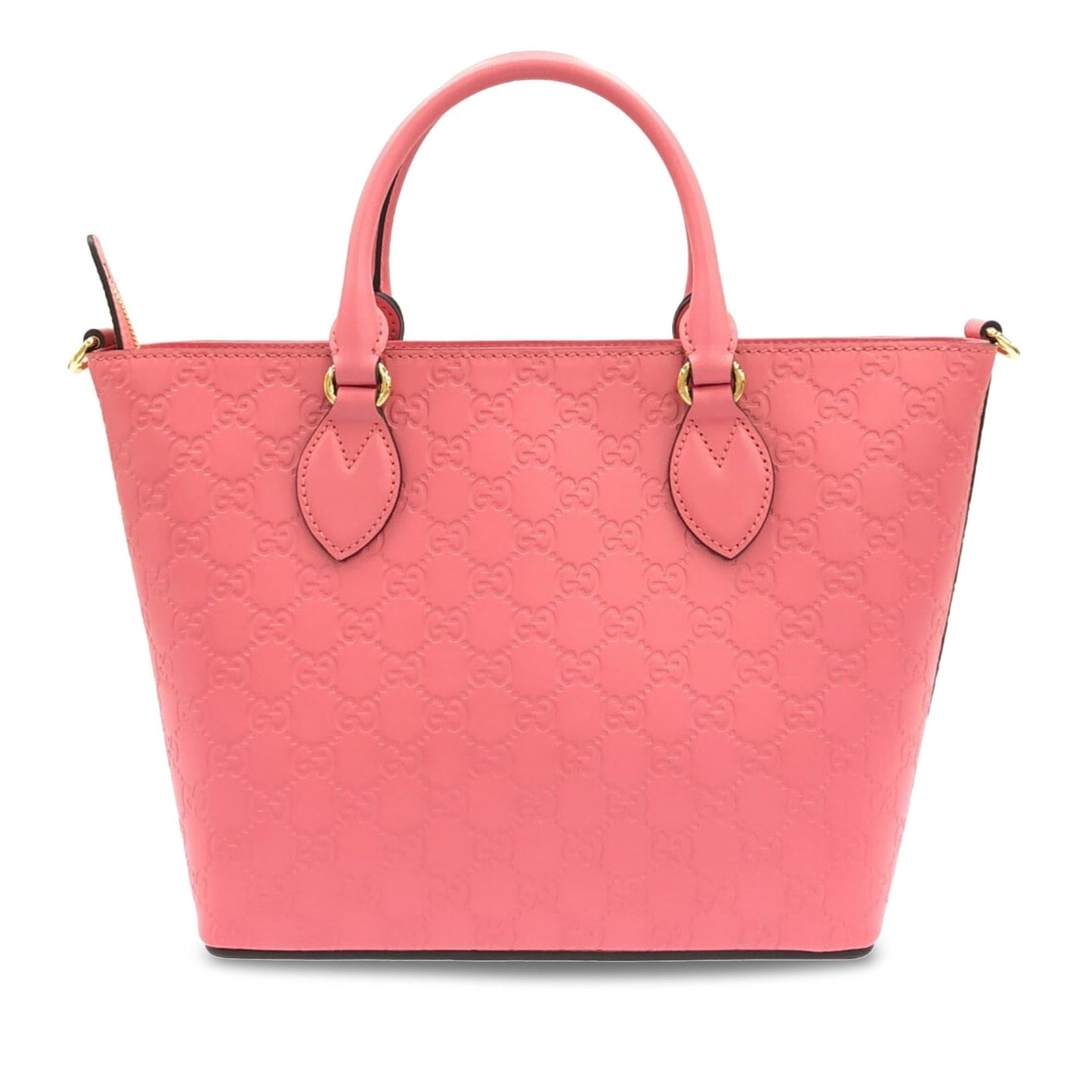 Gucci Guccissima Signature SHG-a5JAnv Calf Pink Satchel Bag