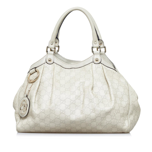 Gucci Guccissima Sukey SHG-RfWYKp Calf Brown Tote Bag