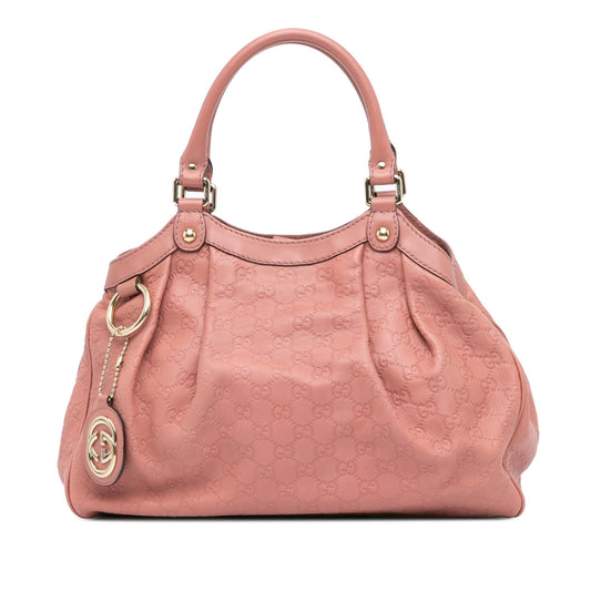 Gucci Guccissima Sukey SHG-A1N4Sh Calf Pink Tote Bag