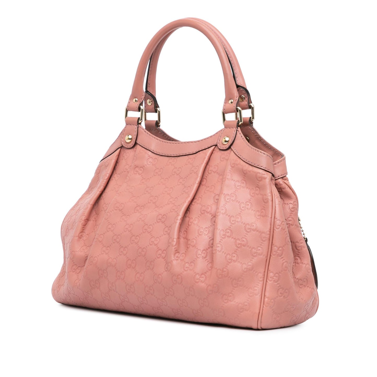 Gucci Guccissima Sukey SHG-A1N4Sh Calf Pink Tote Bag