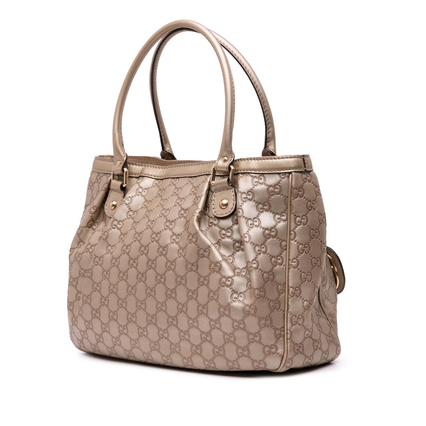 Gucci Guccissima Sukey Calf Gold Tote Bag Sukey Tote