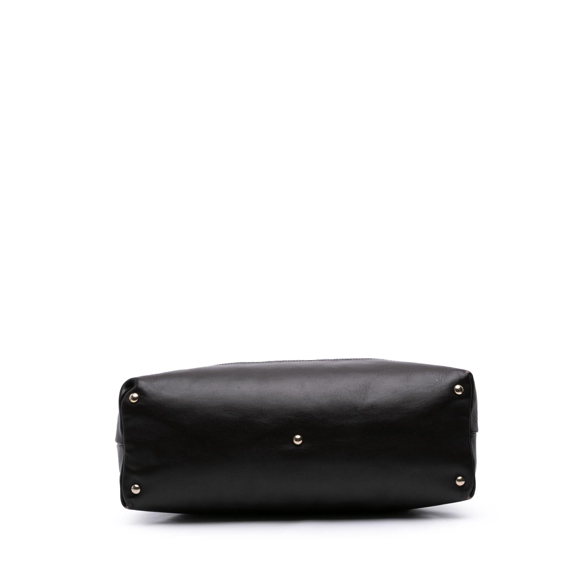 Gucci Guccissima Calf Black Tote Bag