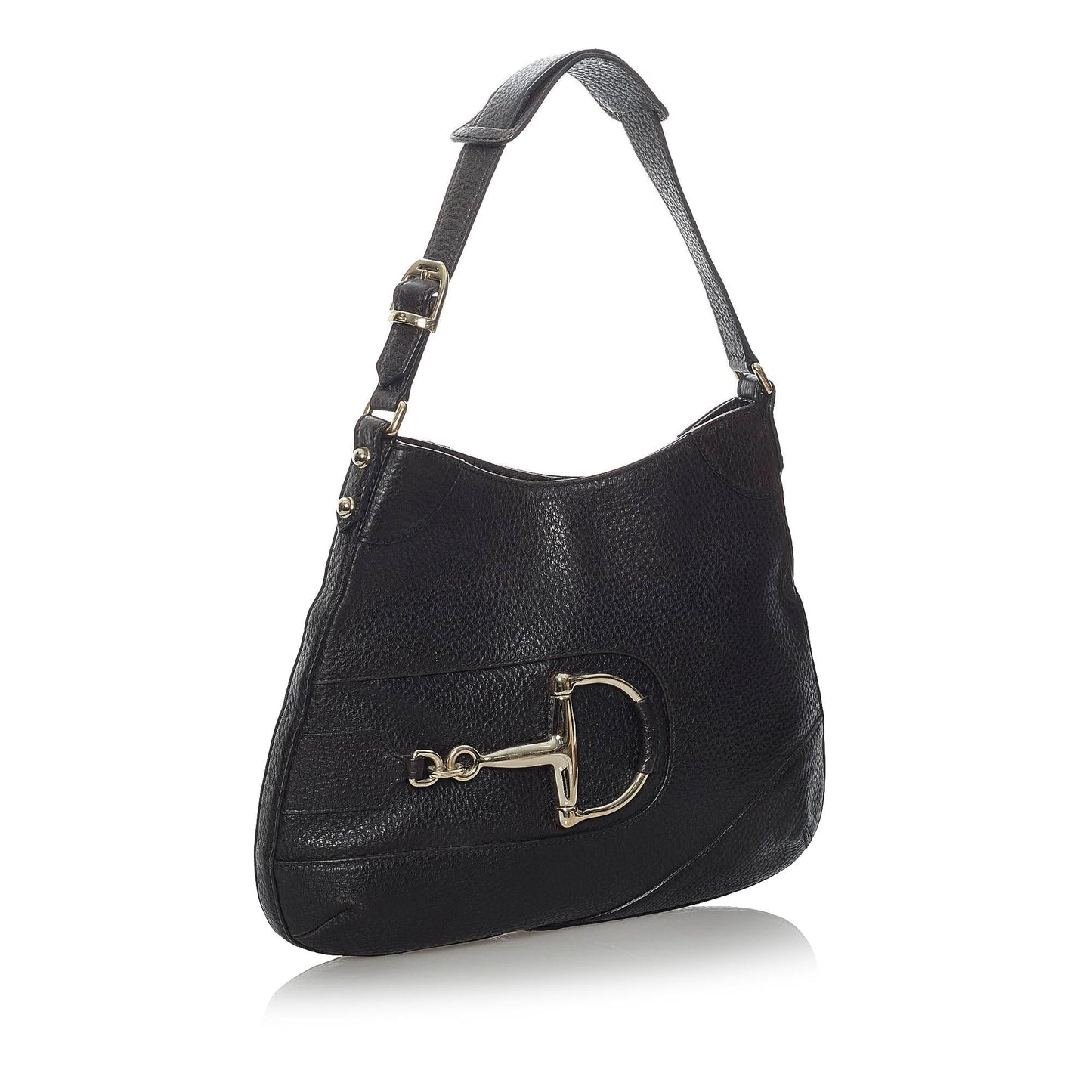 Gucci Hasler SHG Leather Calf Black Shoulder Bag
