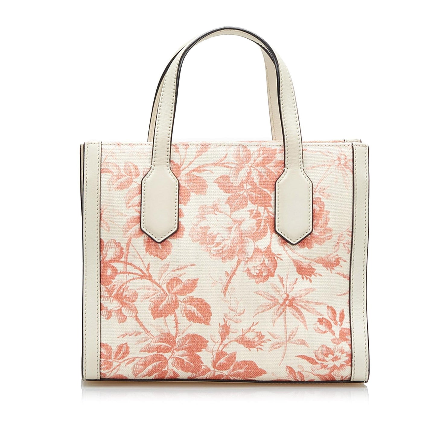 Gucci Herbarium SHG-bZ5cSW Canvas Pink Satchel Bag