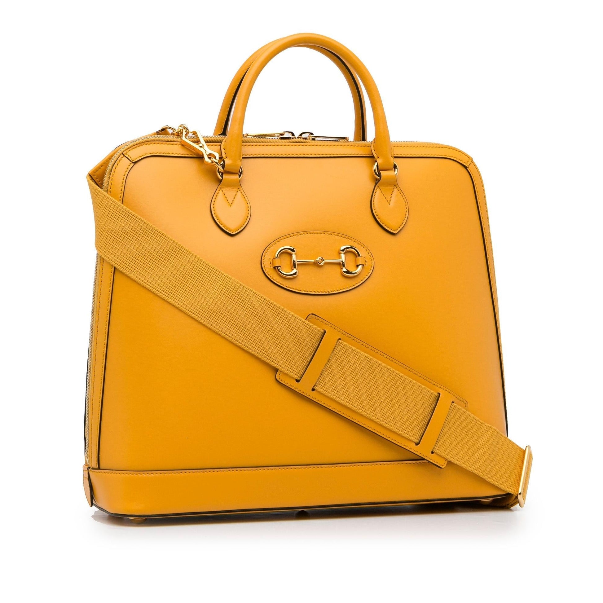 Gucci Horsebit SHG-kr03um Calf Satchel Bag