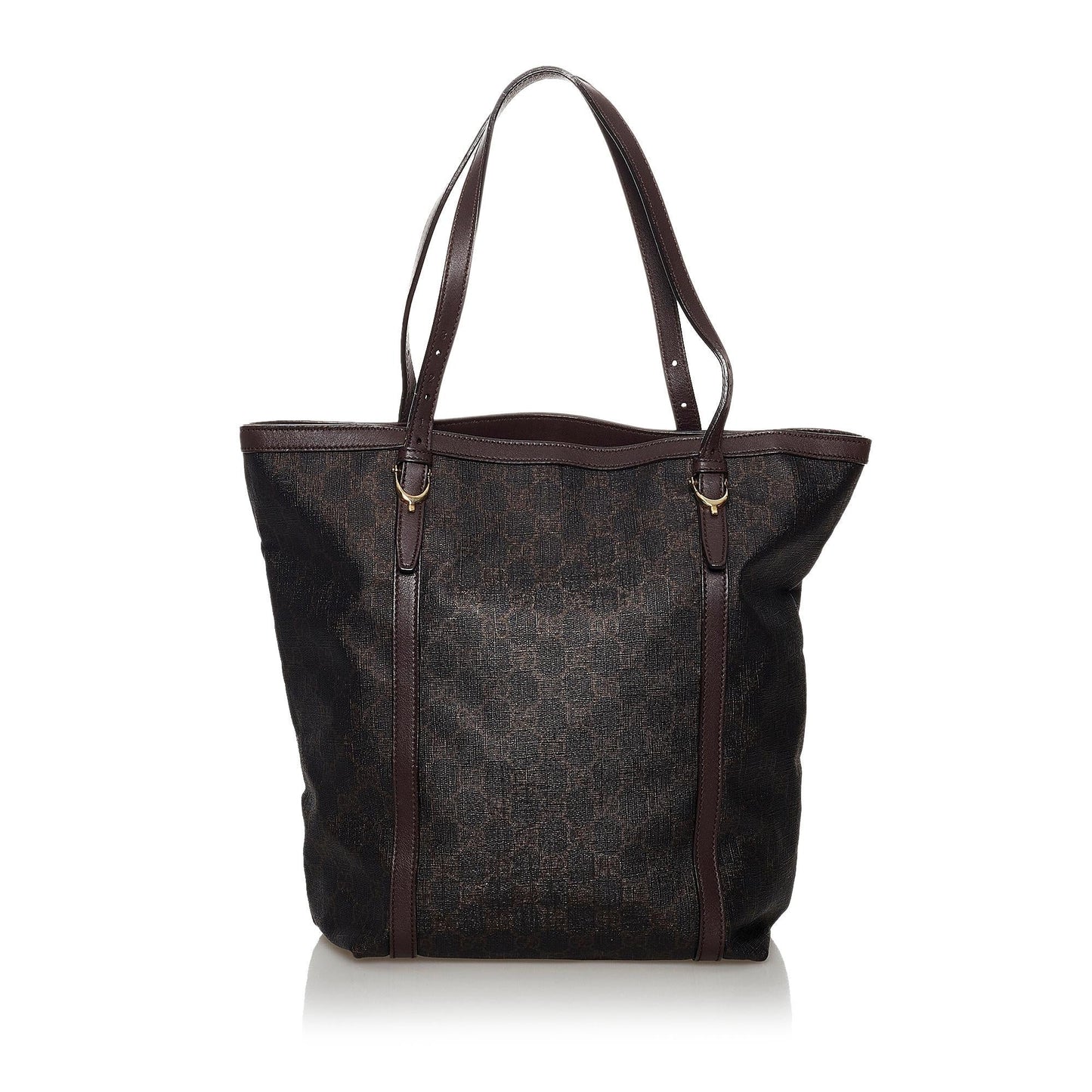 Gucci Horsebit SHG Canvas Brown Shoulder Bag Bag Shg