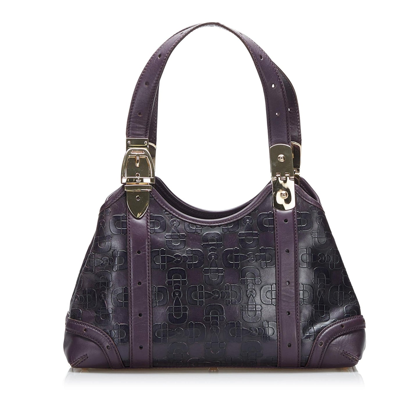 Gucci Horsebit SHG-bidjsO Calf Black Satchel Bag