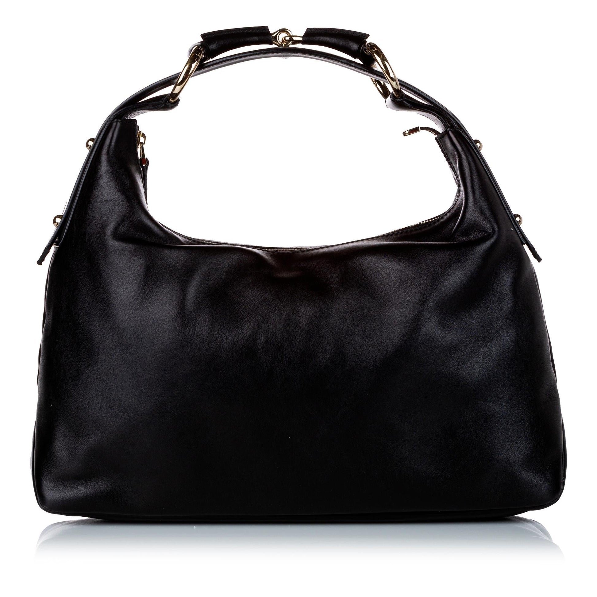 Gucci Horsebit SHG Leather Calf Black Shoulder Bag 3