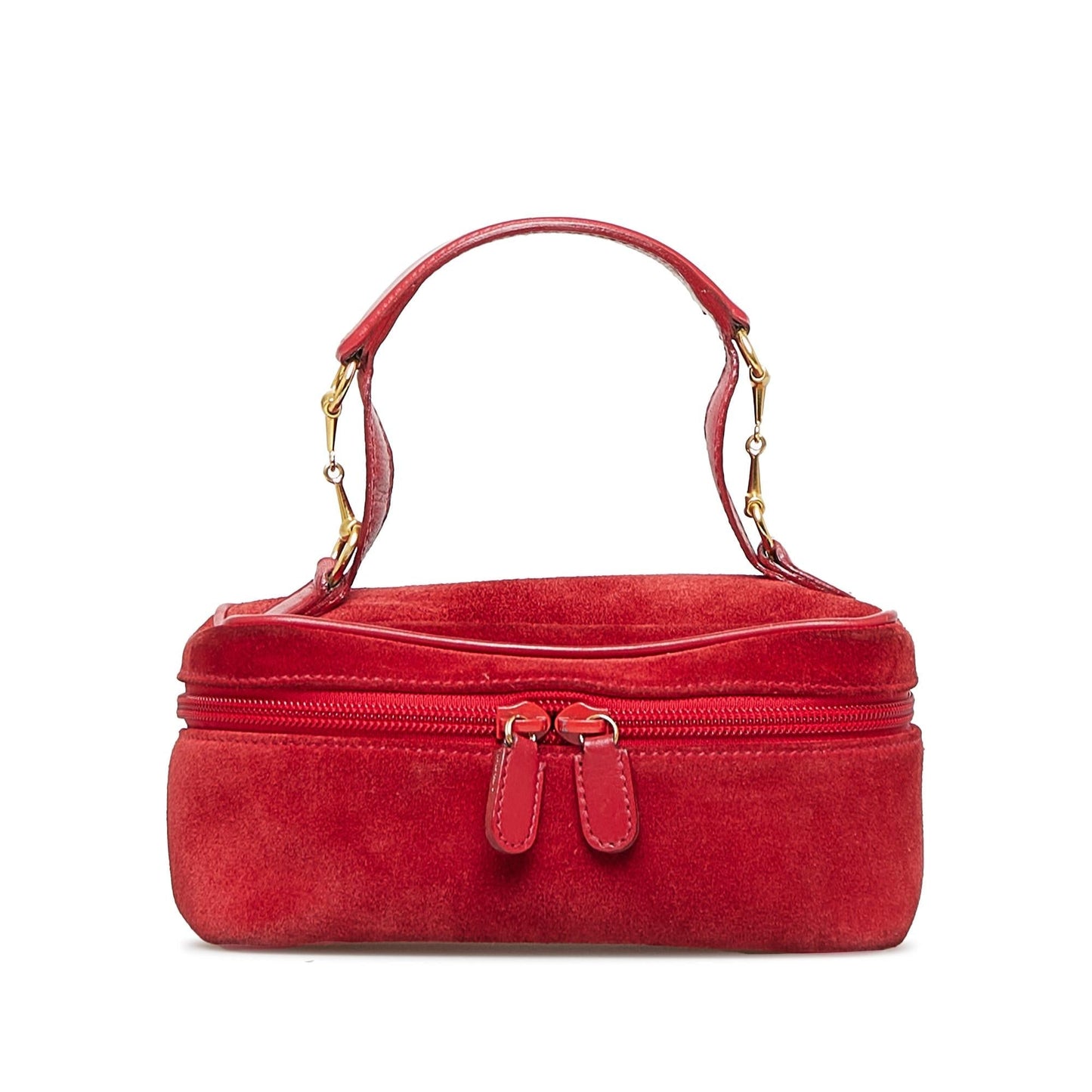 Gucci Horsebit Vanity SHG-r272H6 Calf Red Handbag
