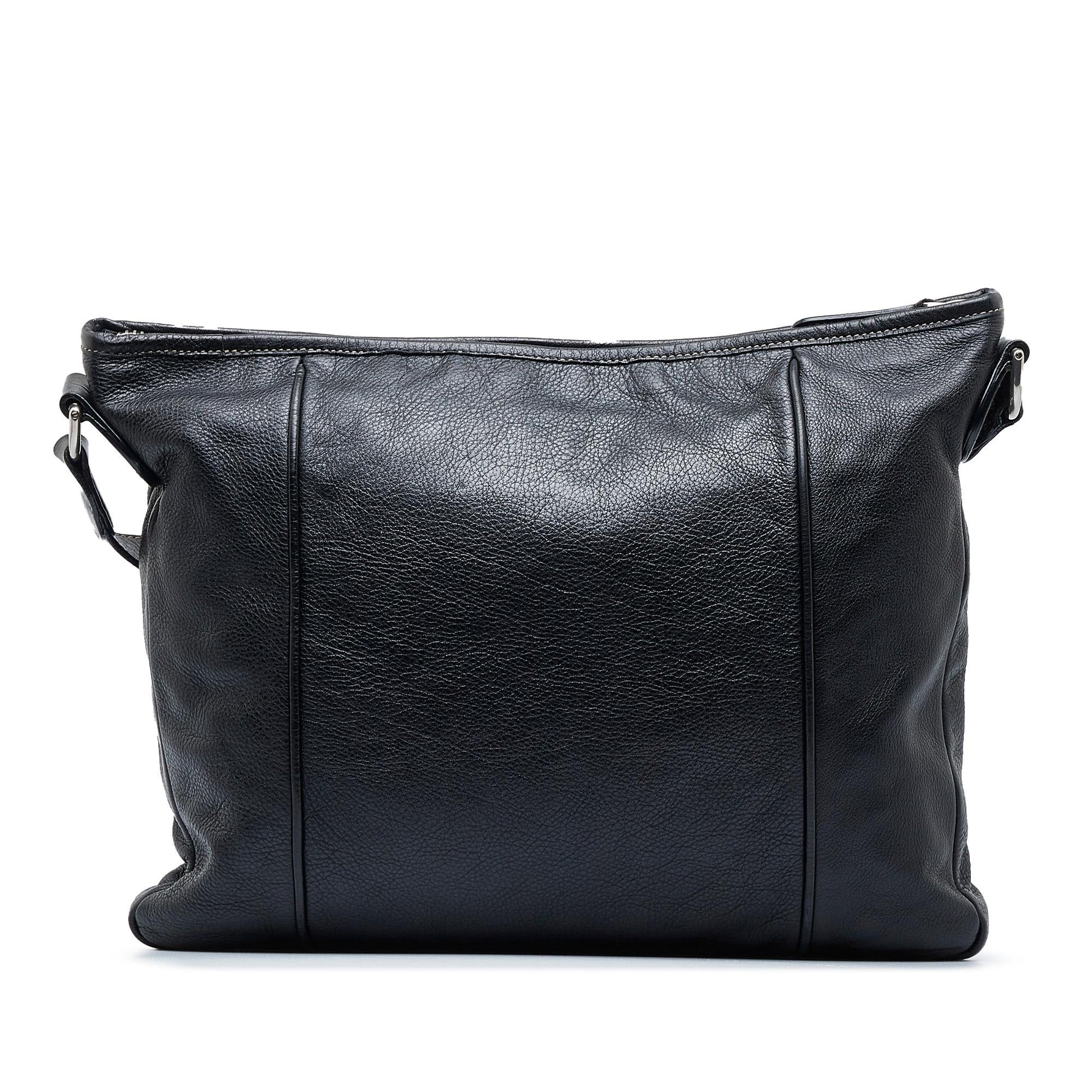 Gucci Hysteria SHG-svULej Calf Black Crossbody Bag