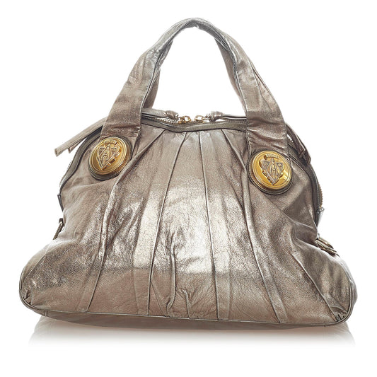 Gucci Hysteria SHG Leather Calf Gold Tote Bag