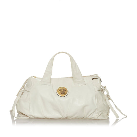 Gucci Hysteria SHG Leather Calf White Tote Bag Bag Shg