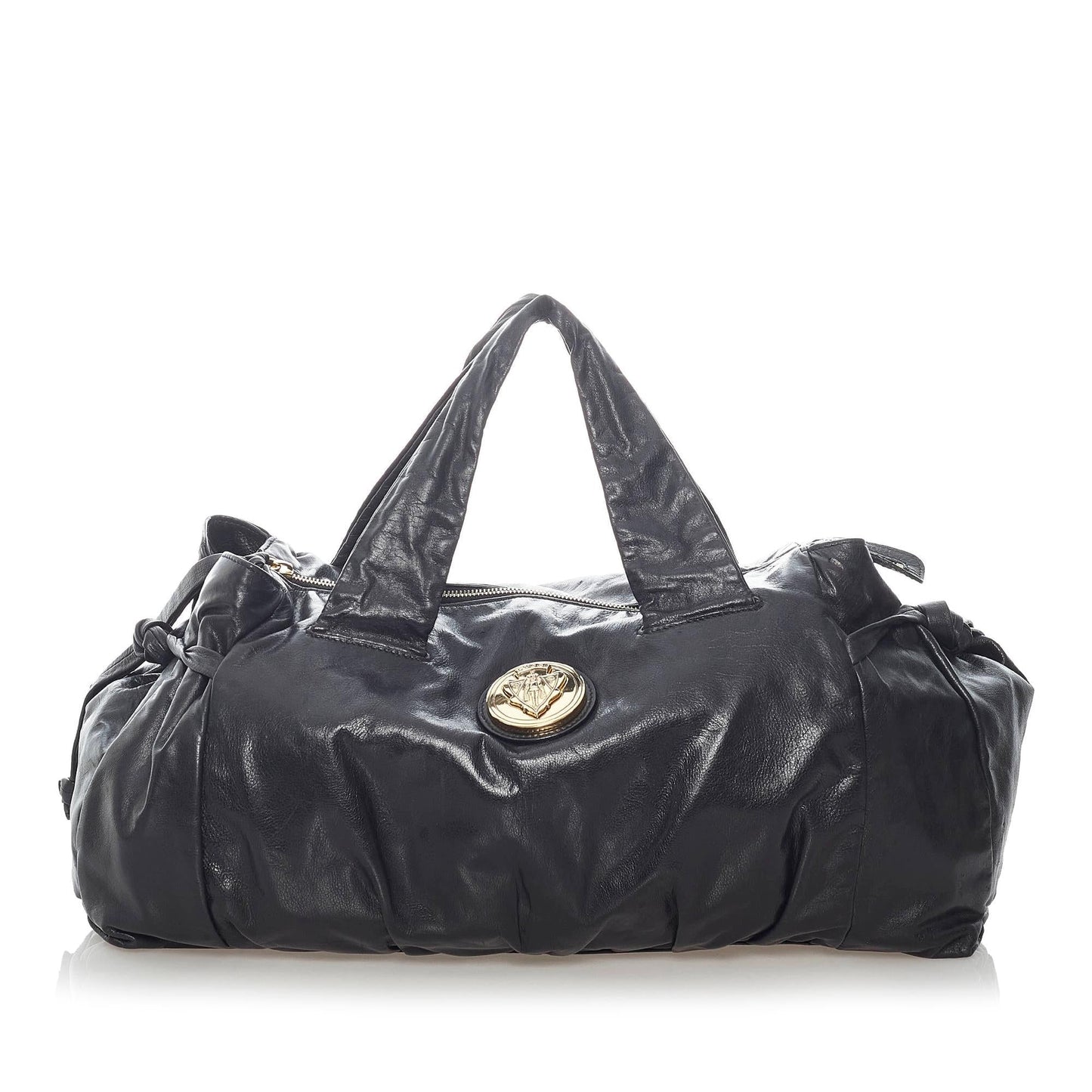 Gucci Hysteria SHG-JFQbMY Leather Calf Black Tote Bag