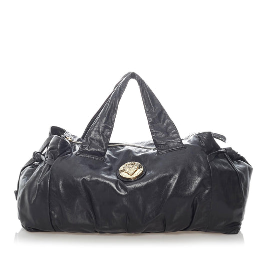 Gucci Hysteria SHG-JFQbMY Leather Calf Black Tote Bag