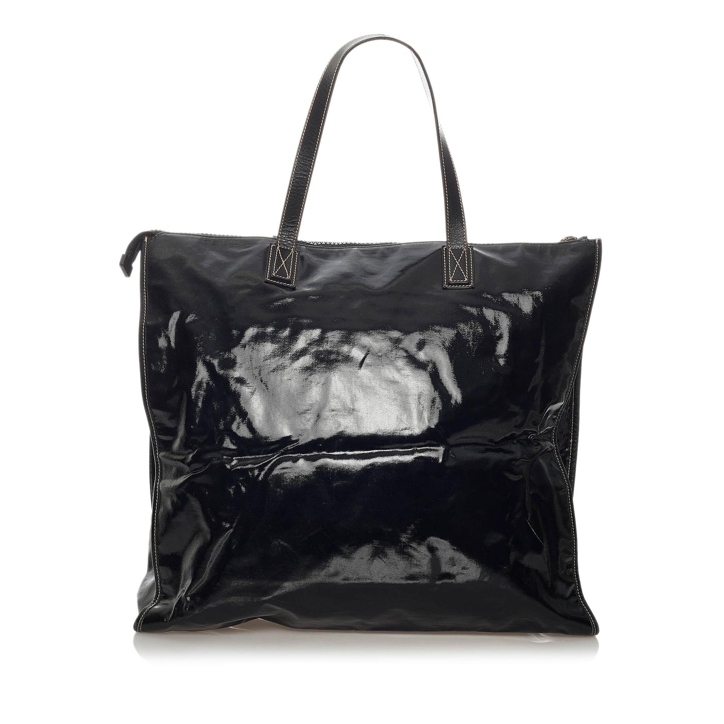 Gucci Hysteria SHG Leather Patent Black Tote Bag