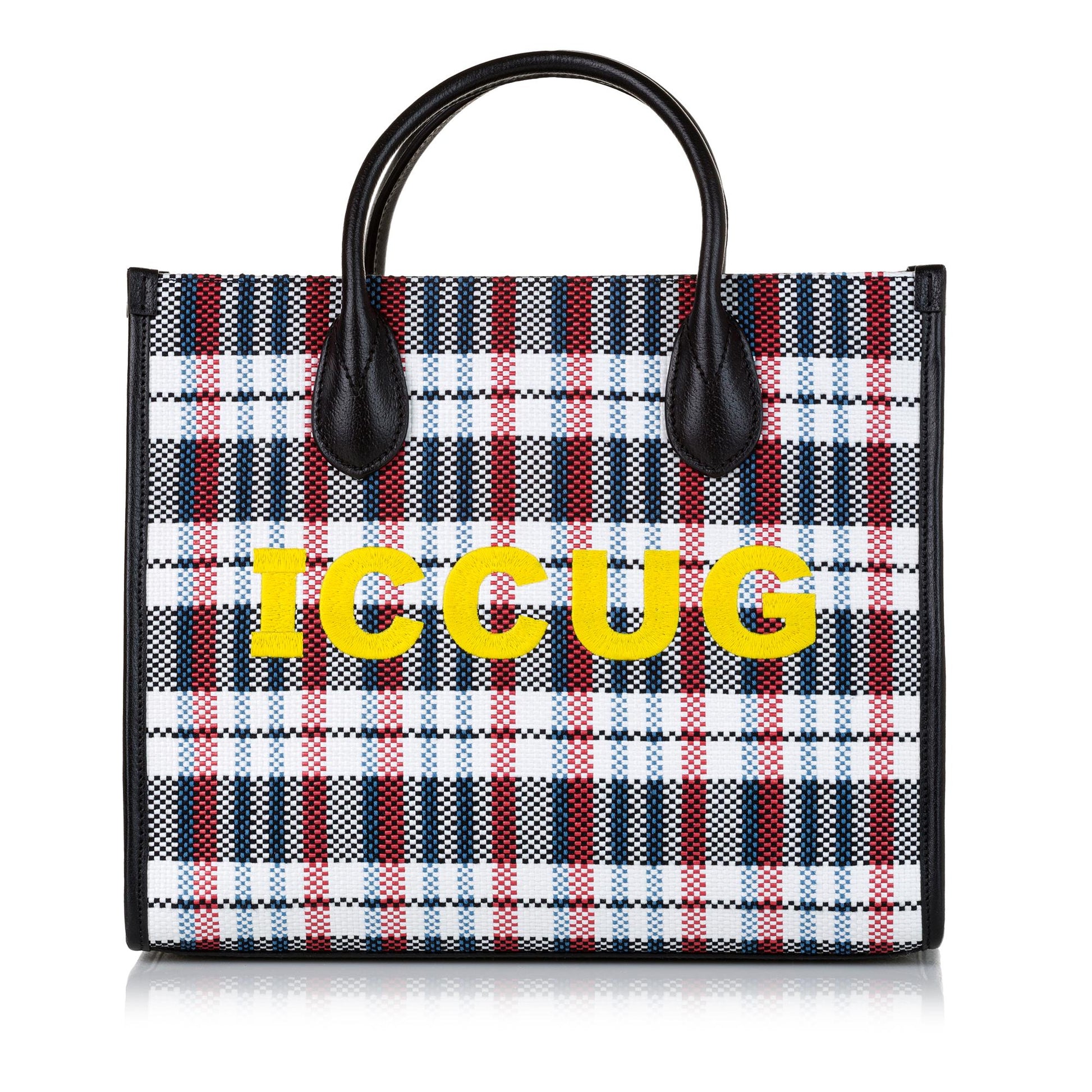 Gucci ICCUG SHG-bahiba Canvas Satchel Bag