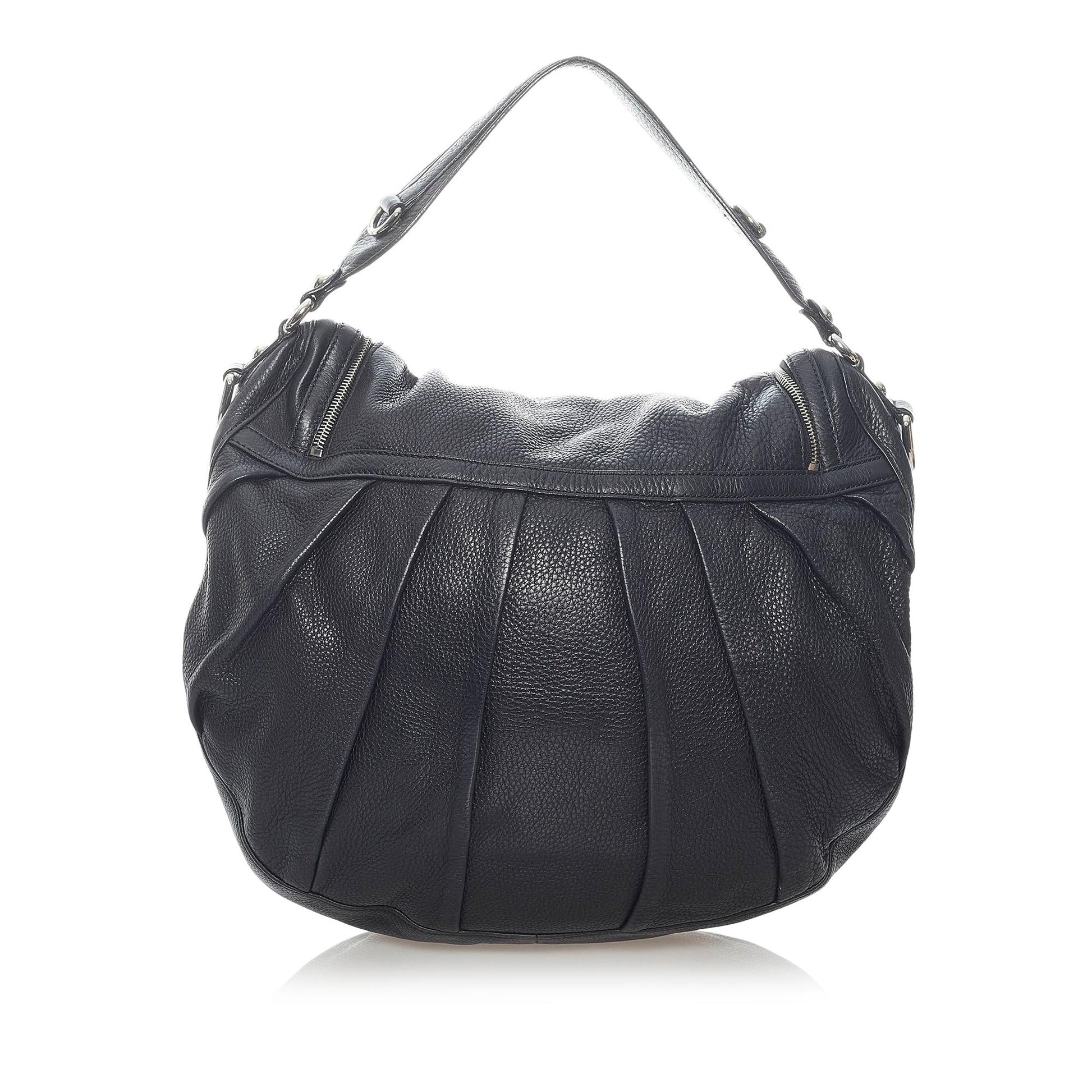 Gucci Icon Bit SHG Leather Calf Black Shoulder Bag