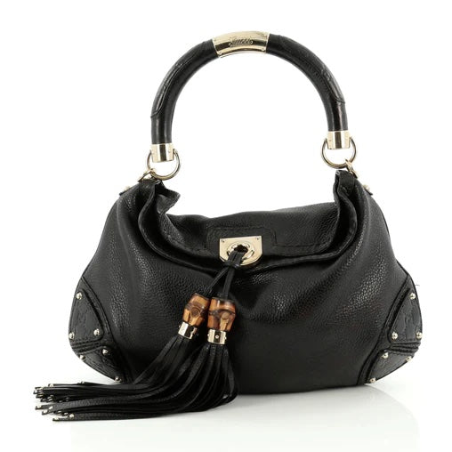 Gucci INDY Leather Medium Shoulder Bag