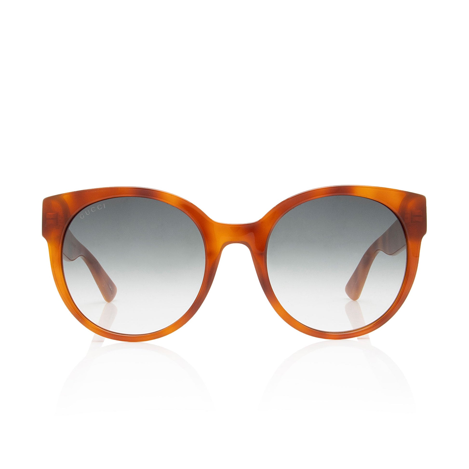 Gucci Interlocking G Cat Eye Sunglasses Brown Accessory